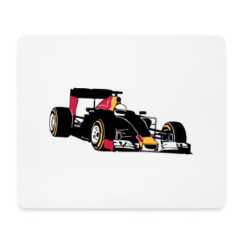 Formela One Racing - Tapis de souris (format paysage) - blanc - Devant
