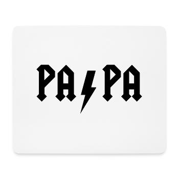 PAPA - Mouse Pad (horizontal) - white - Front