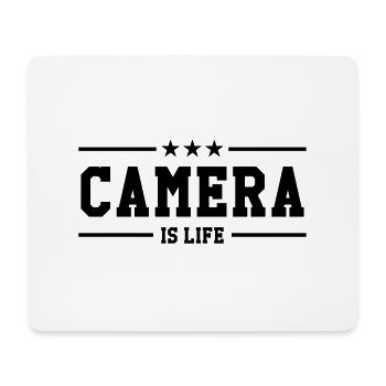 Cameraman / Camera / Kameramann / Kamera - Mouse Pad (horizontal) - white - Front