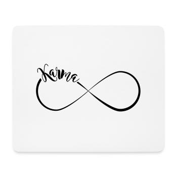 Karma - Mousepad (Querformat) - Weiß - Vorne