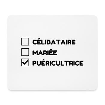 Kinderpflegerin / Kinder / Kind / Baby - Mousepad (Querformat) - Weiß - Vorne