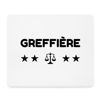 Urkundsbeamte / Clerk / Registrierung / Gericht - Mousepad (Querformat) - Weiß - Vorne