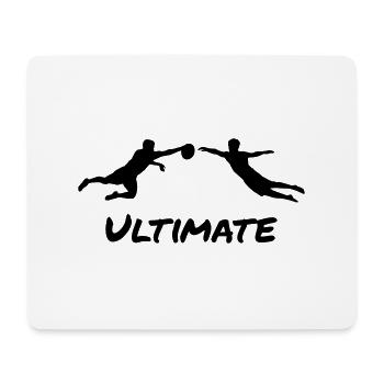 Ultimate Frisbee - Men - Mousepad (Querformat) - Weiß - Vorne