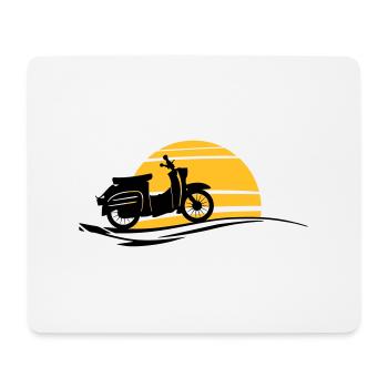 Fahrzeug - Schwalbe Sonne - Mousepad (Querformat) - Weiß - Vorne