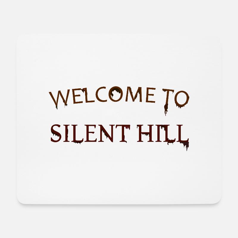 Silent Hill - Mousepad (Querformat) - Weiß