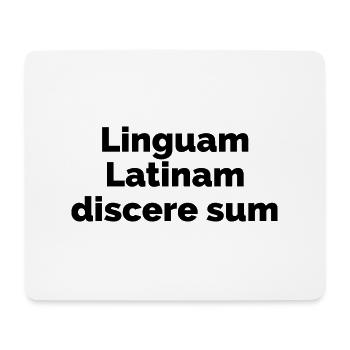 Ich lerne Latein - Lateinische Sprache - Mousepad (Querformat) - Weiß - Vorne