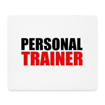 Personal trainer - Mouse Pad (horizontal) - white - Front