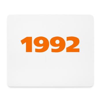 30th birthday 30 years 1992 - Mouse Pad (horizontal) - white - Front