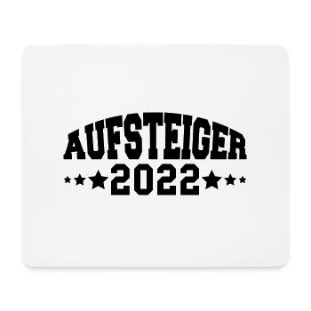 Aufsteiger 2022 Aufstieg Fußball Handball - Mousepad (Querformat) - Weiß - Vorne