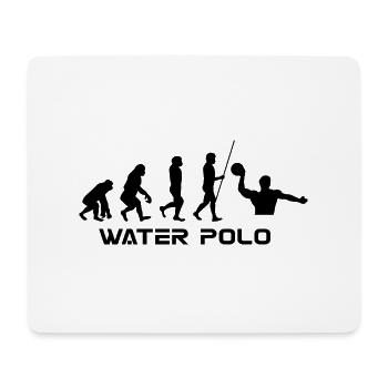 Wasserball Motiv Waterpolo Sport - Mousepad (Querformat) - Weiß - Vorne