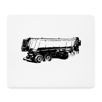 Truck - Mousepad (Querformat) - Weiß - Vorne