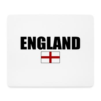 England - Mousepad (Querformat) - Weiß - Vorne