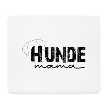 Hundemama - Mousepad (Querformat) - Weiß - Vorne