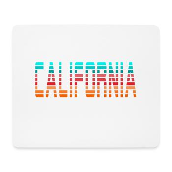 California Dreaming - Tapis de souris (format paysage) - blanc - Devant