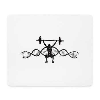Fitness Musculation Athlètes Culturiste Muscle - Tapis de souris (format paysage) - blanc - Devant