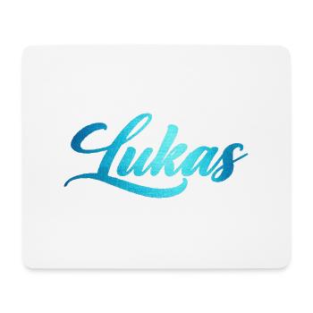 Lukas - Mousepad (Querformat) - Weiß - Vorne