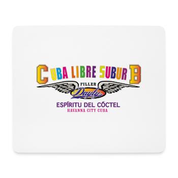 BANLIEUE DE CUBA LIBRE - Tapis de souris (format paysage) - blanc - Devant