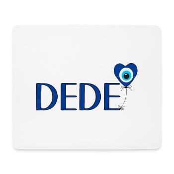 Dede mit Nazar Luftballon - Mousepad (Querformat) - Weiß - Vorne