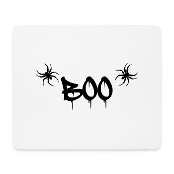 Boo - Mousepad (Querformat) - Weiß - Vorne