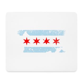 Chicago Illinois - Mousepad (Querformat) - Weiß - Vorne