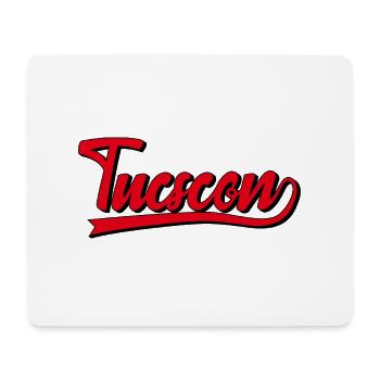 Retro Tucson Arizona Schriftzug - Mousepad (Querformat) - Weiß - Vorne