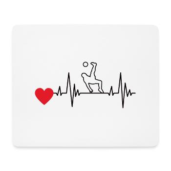 Football coach Football player Football footballer - Mouse Pad (horizontal) - white - Front