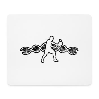 Tennisverein Tennisspieler Tennisschläger Tennis - Mousepad (Querformat) - Weiß - Vorne
