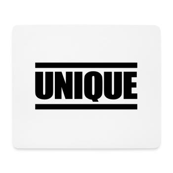 Unique - Mouse Pad (horizontal) - white - Front