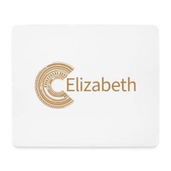 Für Elizabeth - Mousepad (Querformat) - Weiß - Vorne