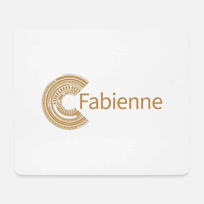 Pour Fabienne - Tapis de souris (format paysage) - blanc