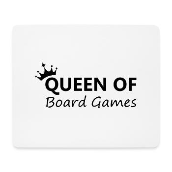 Boardgame Chess Backgammon Game Night - Mouse Pad (horizontal) - white - Front