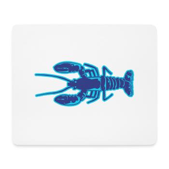 Lobster - Mouse Pad (horizontal) - white - Front