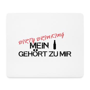 Dancing Dance Music - Mousepad (Querformat) - Weiß - Vorne
