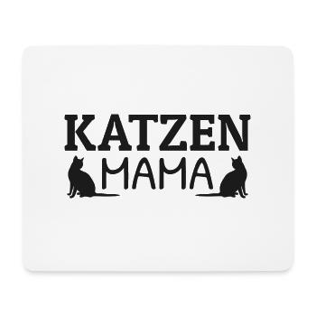 Beste Katzen Mama der Welt Katzenmama Hauskatzen - Mousepad (Querformat) - Weiß - Vorne