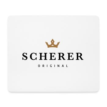 Scherer - Mousepad (Querformat) - Weiß - Vorne