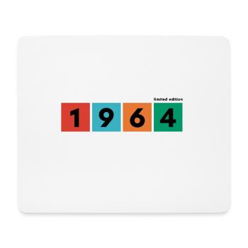 Édition limitée de 1964 - Tapis de souris (format paysage) - blanc - Devant