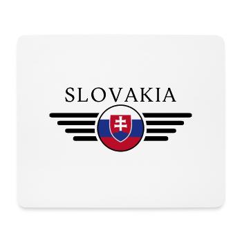 T-shirt de style slovène - Tapis de souris (format paysage) - blanc - Devant