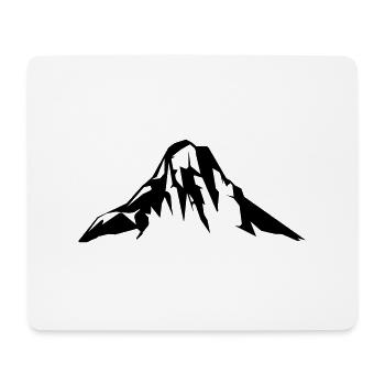 Mountains Mountains - Mouse Pad (horizontal) - white - Front