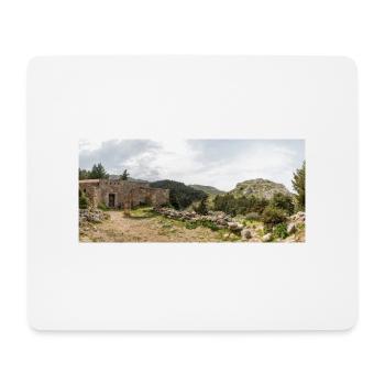 Burgruine des mittelalterlichen Palio Pyli Kos - Mousepad (Querformat) - Weiß - Vorne