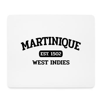 Martinique - Fort-de-France - Karibik West Indies - Mousepad (Querformat) - Weiß - Vorne