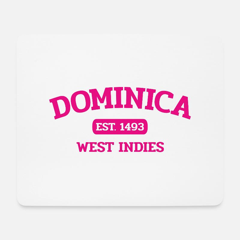 Dominica - Roseau - Karibik - West Indies - Mousepad (Querformat) - Weiß