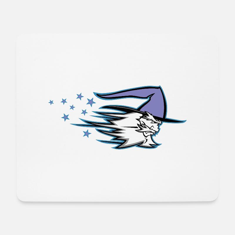 wizard - Mousepad (Querformat) - Weiß