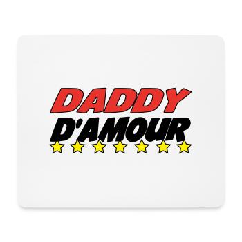 LIEBE DADDY - Mousepad (Querformat) - Weiß - Vorne