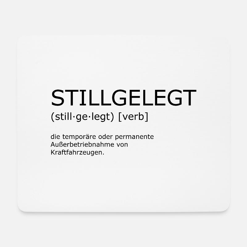 Decommissioned - definition - Mouse Pad (horizontal) - white