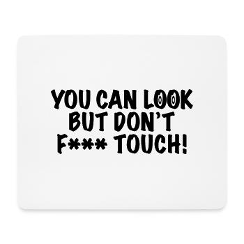 Restez fort Citation positive Mignon Amour Positivité - Tapis de souris (format paysage) - blanc - Devant