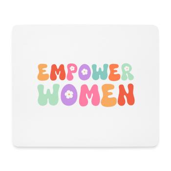Empower Women - Mouse Pad (horizontal) - white - Front