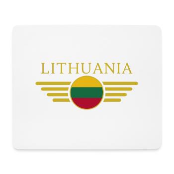 I Love Lithuania, Elegance Style Design T-Shirt - Mouse Pad (horizontal) - white - Front