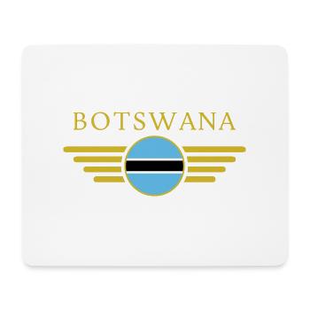 Ich liebe Botswana, Eleganz Stil Design T-Shirt - Mousepad (Querformat) - Weiß - Vorne