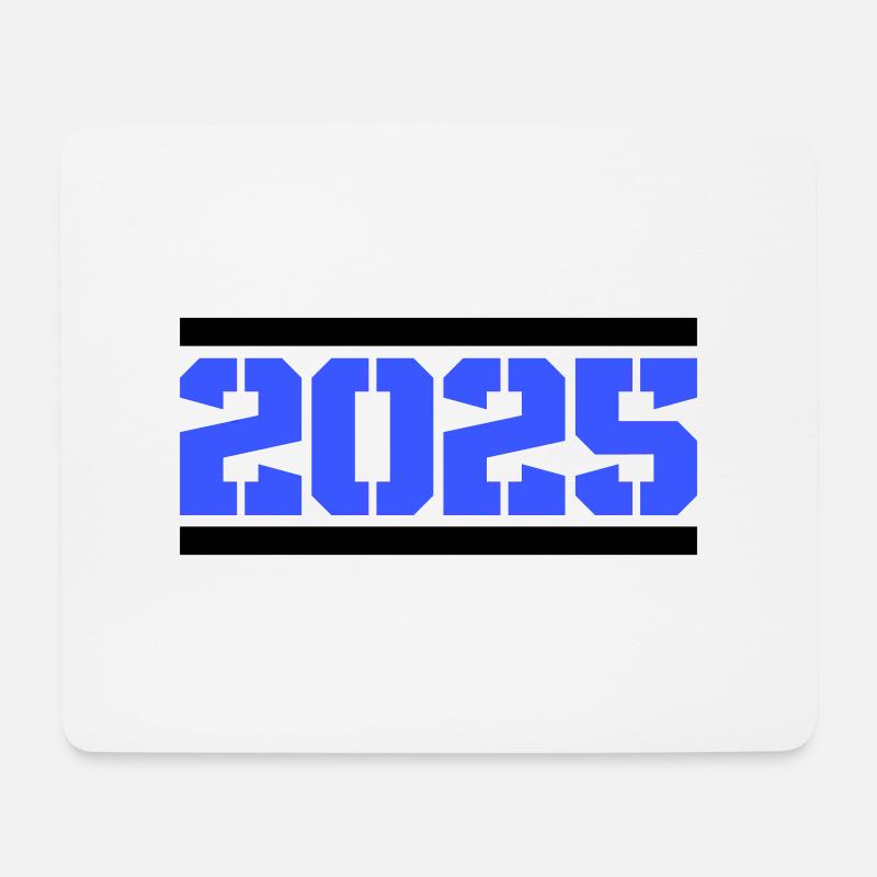 2025 - Mousepad (Querformat) - Weiß