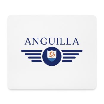 Ich liebe Anguilla, Eleganz Stil Design T-Shirt - Mousepad (Querformat) - Weiß - Vorne